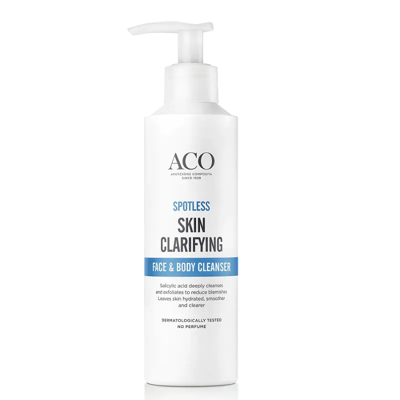 ACO Spotless Skin Clarifying Face & Body Cleanser 200 ml